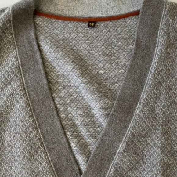 Loro Piana 100% Cashmere V Neck Vest XL - Picture 5 of 8